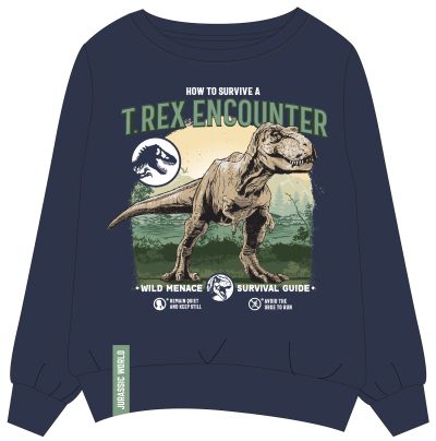 Детски Суитшърт Jurassic World – Тъмносин