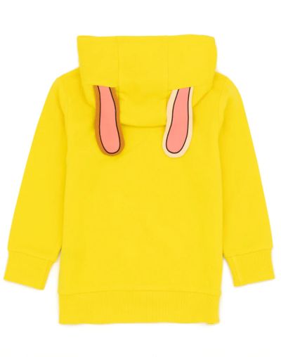 Детски Суичър Paw Patrol– Жълт с Качулка, 100% Памук - Unisex