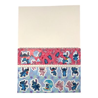 Блок за художествени дейности „Лило и Стич“ – 23 x 33 см, 40 листа