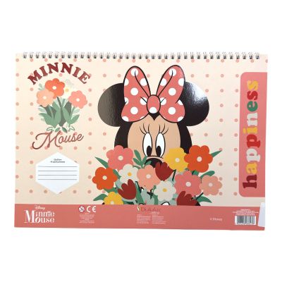 Блок за художествени дейности Minnie Mouse – 23 x 33 см, 40 листа