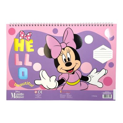 Блок за художествени дейности Minnie Mouse – 23 x 33 см, 40 листа