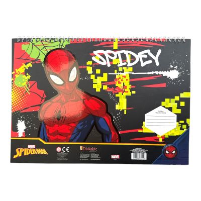 Блок за художествени дейности „Спайдърмен“ – 23 x 33 см, 40 листа