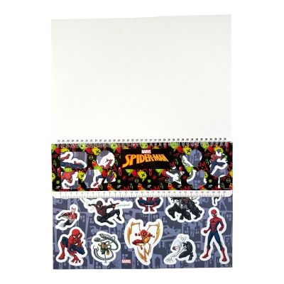 Блок за художествени дейности „Спайдърмен“ – 23 x 33 см, 40 листа