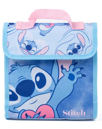  Детска раница Disney, Lilo & Stitch, 3D Ears с 4 части, 36x26x10 см