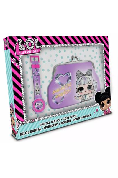 LOL Изненада Дигитален часовник с портфейл LOL
