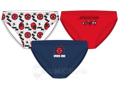 Комплект бельо от 3 броя слип Spiderman