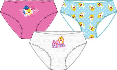 Комплект бельо от 3 броя бикини Baby shark