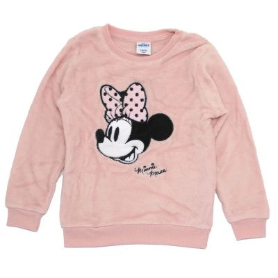 Детски  Пуловер от коралов полар Minnie Mouse