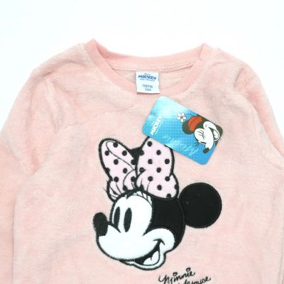 Детски  Пуловер от коралов полар Minnie Mouse