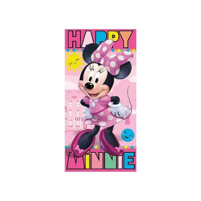 Плажна Кърпа Minnie Mouse