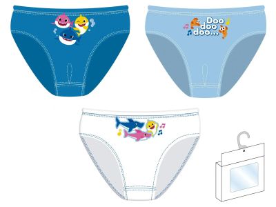 Комплект бельо от 3 броя слипове Baby shark