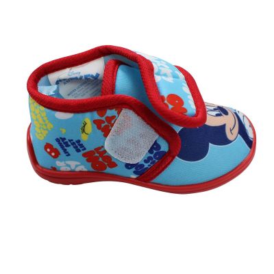 MICKEY MOUSE ЗАТВОРЕНИ ДОМАШНИ ПАНТОФКИ С ГУМЕНА ПОДМЕТКА