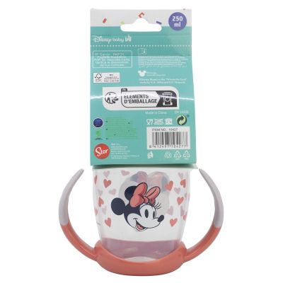 СИЛИКОНОВО ШИШЕ ЗА БЕБЕТА 270 МЛ СЪРЦЕ МИНИ МАУС